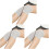 3Pcs Comfortable Grey Knee Braces with Anti-Slip Design for Running 1