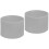 2Pcs Grey Silicone Heatproof Protective Sleeve for Glass Bottles 4