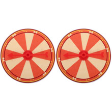 2Pcs High Grade Plastic Wheel Party Prize Game