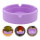 4Pcs Silicone Coasters Violet Non-Slip Holder Mats 10