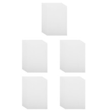 5Pcs High-Absorption White Plant Fiber Sheets for DIY Flower Drying
