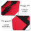Red Drumstick Carrying Case Oxford Cloth Drumstick Storage Bag 7
