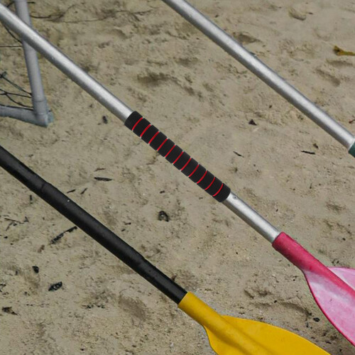 4Pairs Red Sponge Paddle Rod Covers Protective Kayak Accessories 2