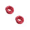 2Pcs Kids Rosy Circle Loop Scarves Thick Warm Windproof Neck Warmers 3