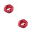 2Pcs Kids Rosy Circle Loop Scarves Thick Warm Windproof Neck Warmers 5