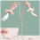 2Sets feeding spoon and Fork Set Pink Suction Cup Design 8