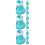 12Pcs Adjustable Silicone Cat Claw Caps Sky-Blue Protective Paw Covers 9