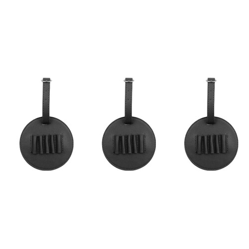 3Pcs Black Golfs Tee Holder Portable Tees Keeper Organizer 2