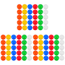 90Pcs Colored PVC Balls Openable Raffle Drawing Balls