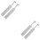 4Pcs Multi-Use Plastic Scorekeeper Bars for Table Soccer Football 7