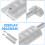 4Pcs Multi-Use Plastic Scorekeeper Bars for Table Soccer Football 9