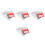 4Sets Assorted Color PVC Bridge Bidding Cards Set for Smooth Gameplay 1