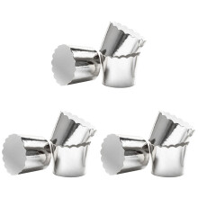 150Pcs Silver Biodegradable Cupcake Wrappers Paper Dessert Bowls
