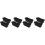 8Pcs Silicone Grease Cup Accessory Black Reusable Drip Pan Oil Liner 5