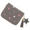 5Pcs Ladies Grey PU Small Coin Purse Compact Wallet 2