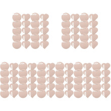 100Pcs Rose Gold Acrylic Drink Tags Compact Reusable Party Cup Markers