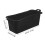 8Pcs Silicone Grease Cup Accessory Black Reusable Drip Pan Oil Liner 10
