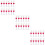36Pcs Red Lip Gloss Vials Wine Glass Shape Reusable Plastic Bottles 8