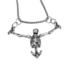 (Section 1) Punk Skull Necklace for All Occasions