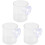 3 Pack Aqua Cup Shrimp Feeder Fish Feeding Ring Tank Accessories 1