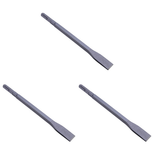 3Pcs Hardened Steel Flat for Electric Hammer