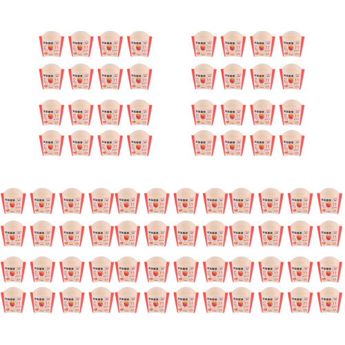 500Pcs Disposable Paper Snack Boxes for Chips Cookies Candy Storage