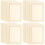 40Pcs Khaki A4 Certificate Paper Writable Printable for Office School 4