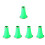 5Pcs Plastic Clarinet Bell Accessories for Beginner Clarinet Players 5