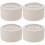 4 Pieces Shelf Storage Rack Filter Paper Container Coffee Box 5