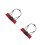 2Pcs Replacement Solar Panel Brush Heads Electric Scrubber 4