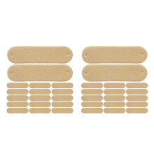 200Pcs Yellow Labels for Handmade Crochet Knitting Sewing DIY