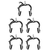 5Pcs Thickened Black Metal Bike Brake Caliper Rear Vintage Style Kit