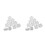 10Pcs White Outlet Covers Electric Shock Protection for Babies 1