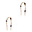 2Pcs Resin Beaded Purse Strap Vintage Bag Chain Decorative Replacement 4