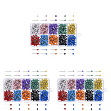 1800Pcs Colorful Drawing Pins Pushpins for Maps and DIY