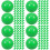 200Pcs Openable Green PVC Party Game Balls Raffle Drawing Props 4