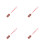 4Pcs Red Double Picker Machine Plastic Mini Portable Number Selector 1