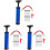 3Sets Multi-Function Basketball Pump Blue Portable Ball Inflation Tool 1