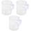 3 Pack Aqua Cup Shrimp Feeder Fish Feeding Ring Tank Accessories 3