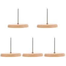 5Pcs Multi Desk Bill Holder Wood Iron Receipt Organizer for Office