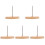 5Pcs Multi Desk Bill Holder Wood Iron Receipt Organizer for Office 1