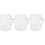 3 Pack Aqua Cup Shrimp Feeder Fish Feeding Ring Tank Accessories 4