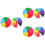 6Pcs Assorted Prize Wheel DIY Game Durable PVC 5
