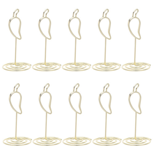 100Pcs Elegant Chili Pepper Table Number Holders for Carnival Parties 2