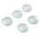 15Pcs Double Convex Glass Lens Transparent Optical Lab Use Durable 2