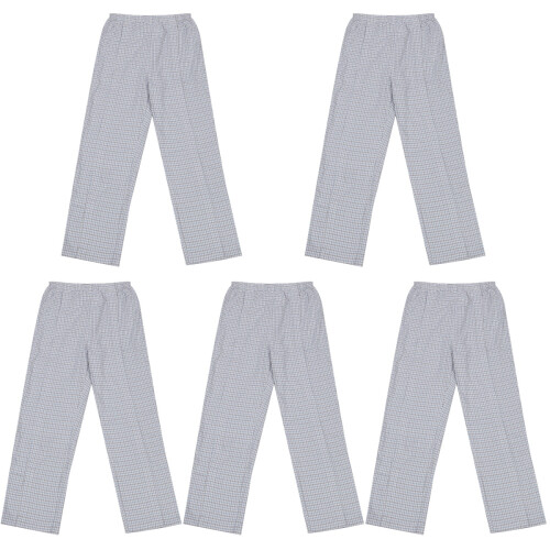5Pièces Pantalons Patient Respirants Coton Lavable Polyvalents