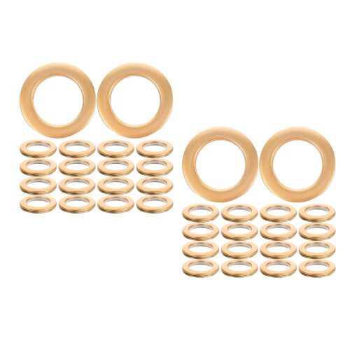 2 Count Cute Room Decor Home Accessories Window Curtain Ring 1