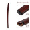 Dark Red Plastic Sword Sheath Protective Sleeve for Home Storage 6