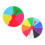 6Pcs Assorted Prize Wheel DIY Game Durable PVC 10