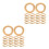 2 Count Cute Room Decor Home Accessories Window Curtain Ring 4